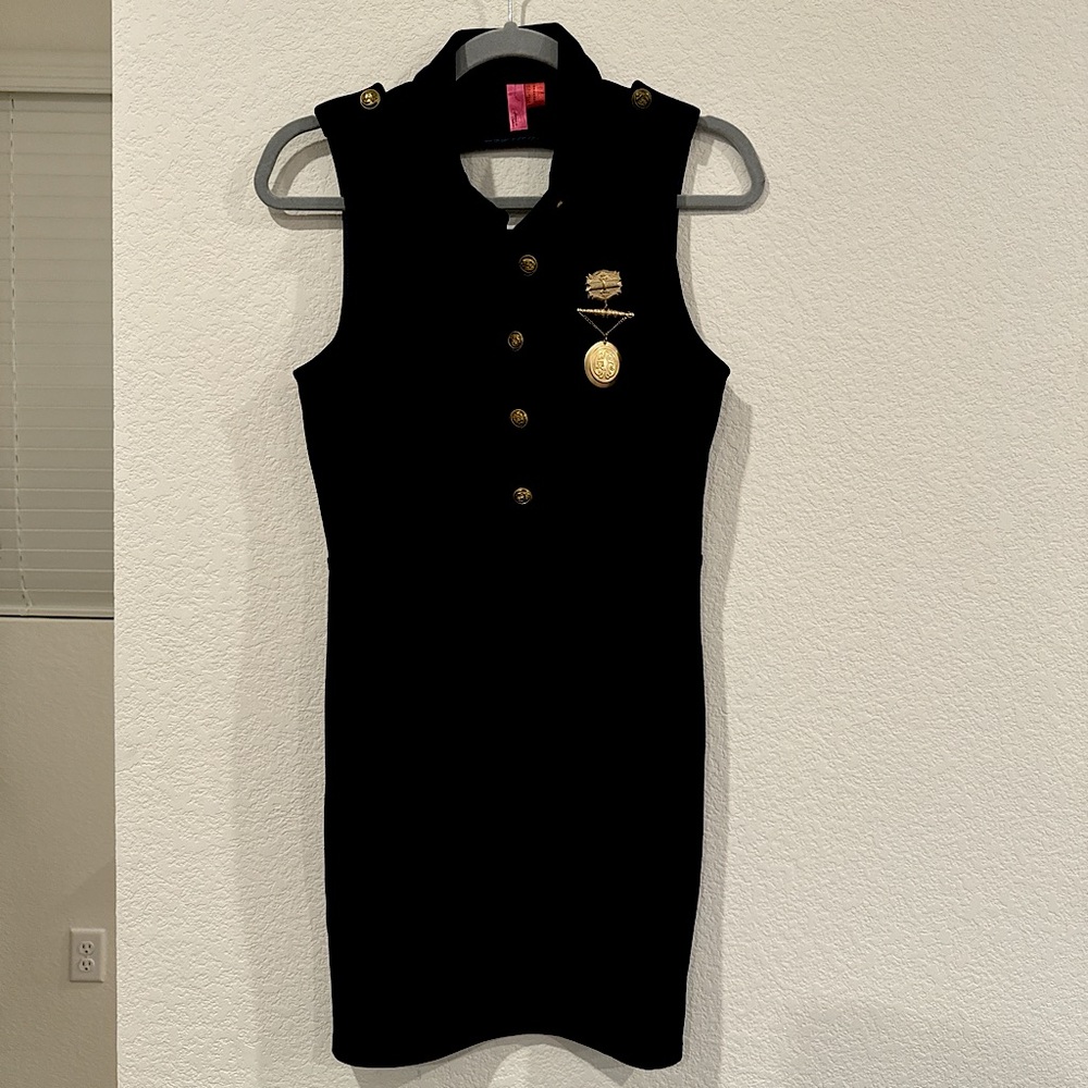 Navy color pin up dress pin not included